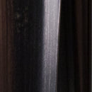 30" High Black-Antique Gold Metal Barstool with Back and Wood Seat