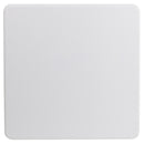 2.85-Foot Square Granite White Plastic Folding Table