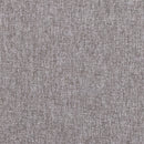 SINGLEWAVE Series Crown Back Stacking Banquet Chair in Gray Fabric - Black Frame