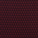 SINGLEWAVE Series Dome Back Stacking Banquet Chair in Burgundy Patterned Fabric - Gold Frame