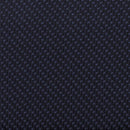 SINGLEWAVE Series Dome Back Stacking Banquet Chair in Navy Patterned Fabric - Gold Frame