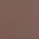 SINGLEWAVE Series 18.5''W Stacking Church Chair in Brown Dot Fabric - Gold Vein Frame