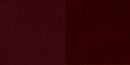 SINGLEWAVE Series Vertical Slat Back Mahogany Wood Restaurant Chair - Burgundy Vinyl Seat