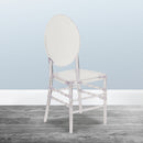 Flash Elegance Crystal Ice Stacking Florence Chair