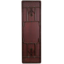 8-Foot Mahogany Melamine Laminate Folding Banquet Table