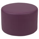 Soft Seating Flexible Circle for Classrooms and Daycares - 12" Seat Height (Purple)