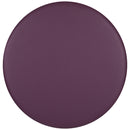 Soft Seating Flexible Circle for Classrooms and Common Spaces - 18" Seat Height (Purple)