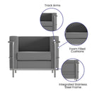 SINGLEWAVE Regal Series Reception Set in Gray LeatherSoft