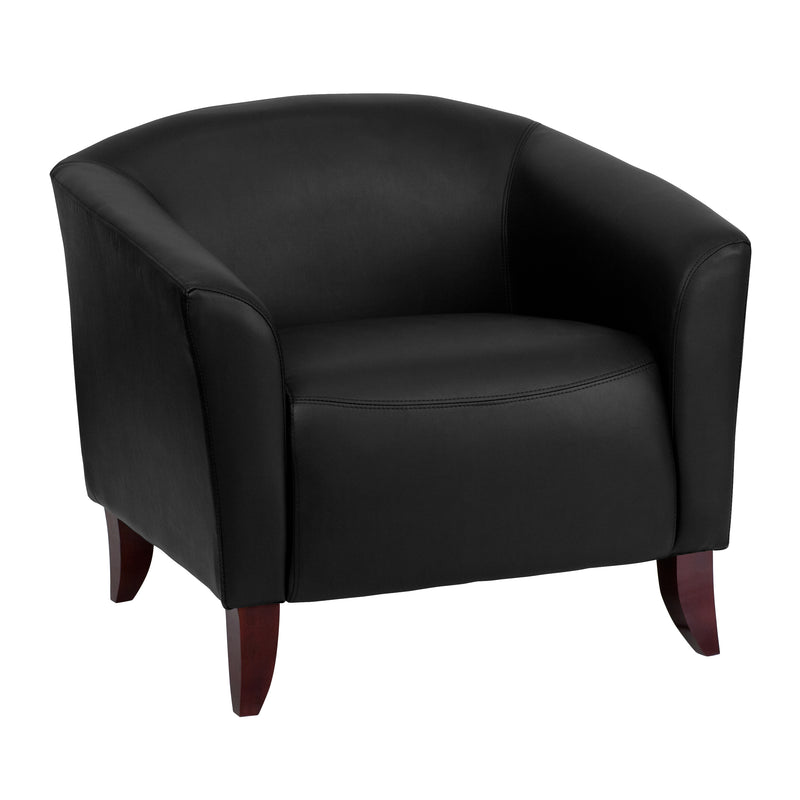 SINGLEWAVE Imperial Series Black LeatherSoft Chair