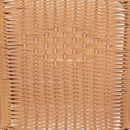 2 Pack Beige Rattan Indoor-Outdoor Restaurant Stack Chair