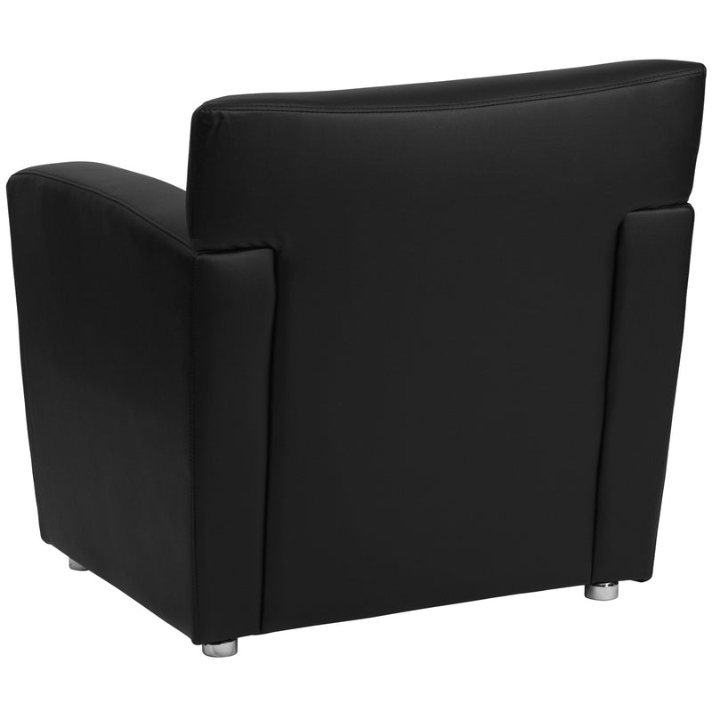 SINGLEWAVE Majesty Series Black LeatherSoft Chair