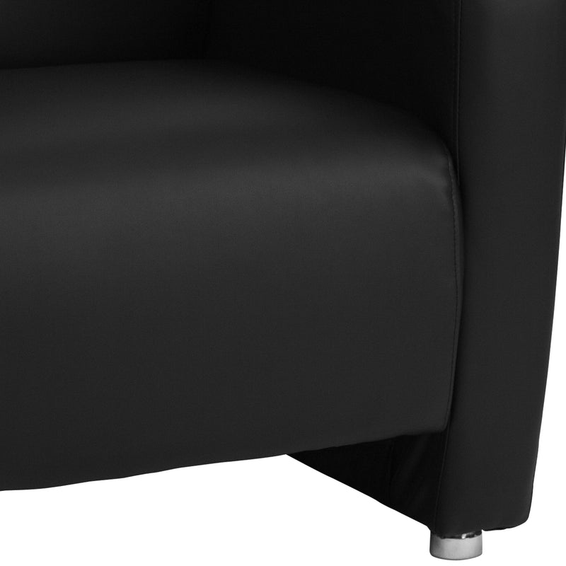 SINGLEWAVE Majesty Series Black LeatherSoft Chair