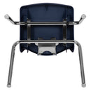 Advantage Navy Student Stack School Chair - 18-inch