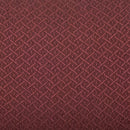 SINGLEWAVE Series Premium Curved Triple Braced & Double Hinged Burgundy Fabric Metal Folding Chair