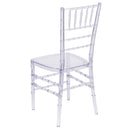 Flash Elegance Crystal Ice Blue Stacking Chiavari Chair