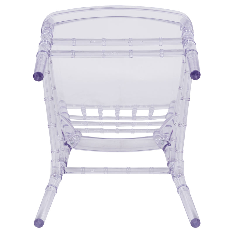 Flash Elegance Crystal Ice Blue Stacking Chiavari Chair