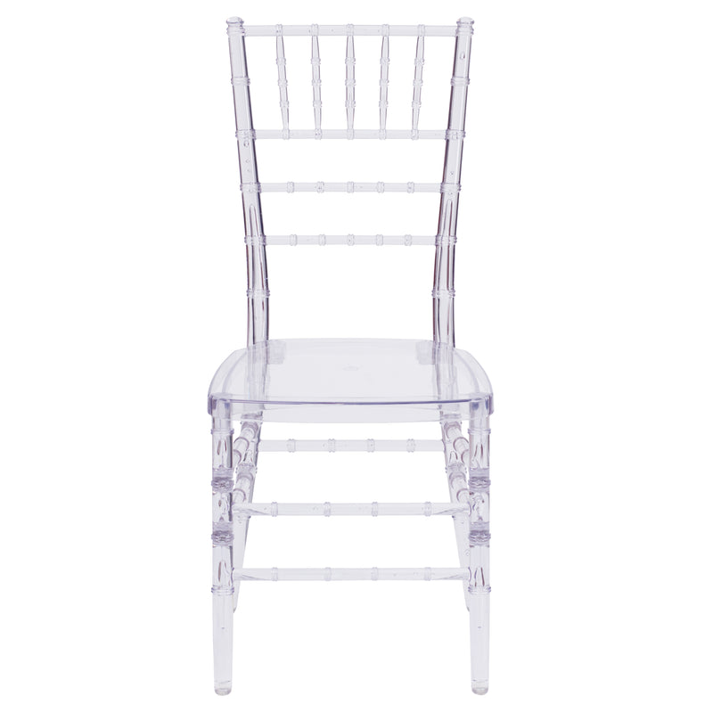 Flash Elegance Crystal Ice Stacking Chiavari Chair