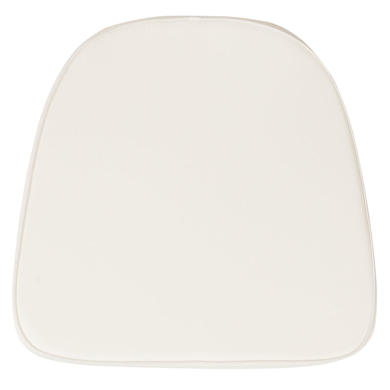 Soft Ivory Fabric Chiavari Chair Cushion