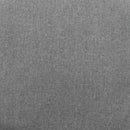 Comfort Gray Fabric Stackable Steel Side Reception Chair with Arms