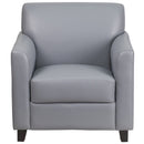 SINGLEWAVE Diplomat Series Gray LeatherSoft Chair