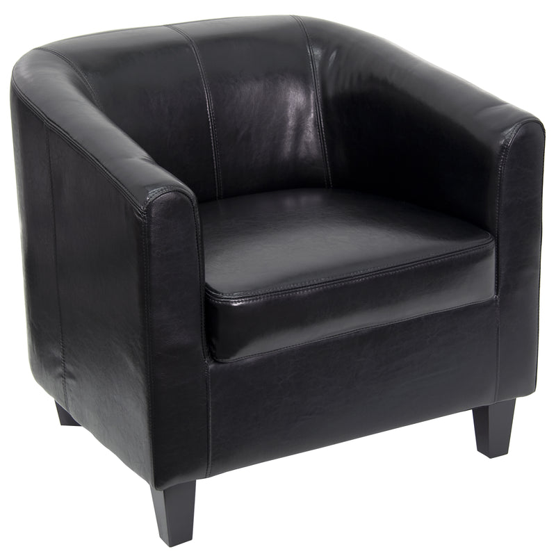 Black LeatherSoft Lounge Chair