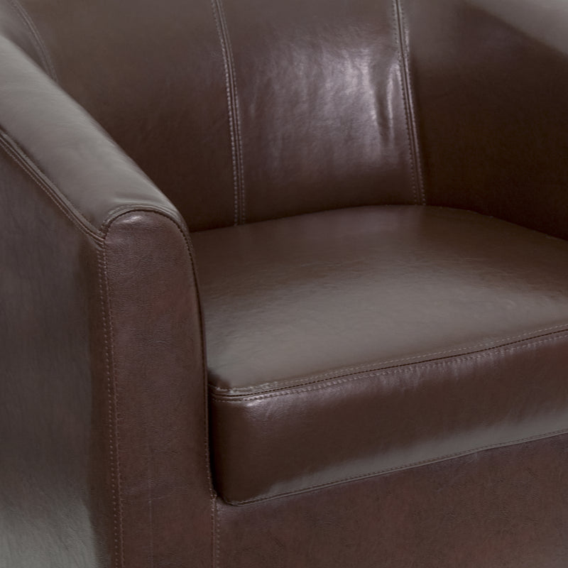 Brown LeatherSoft Lounge Chair