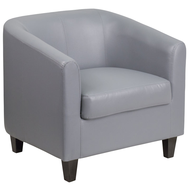 Gray LeatherSoft Lounge Chair