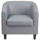 Gray LeatherSoft Lounge Chair