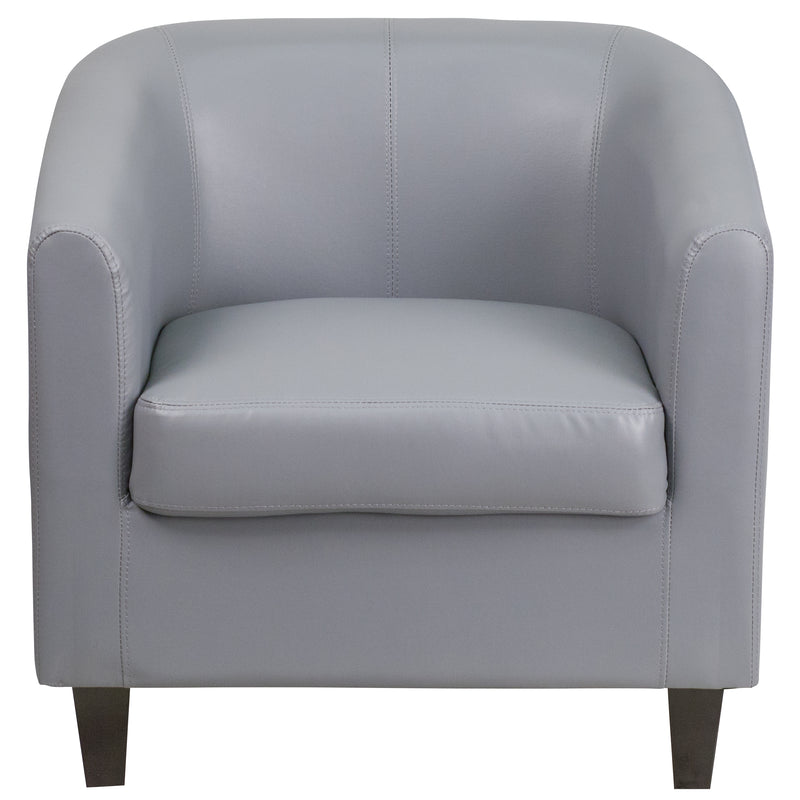 Gray LeatherSoft Lounge Chair