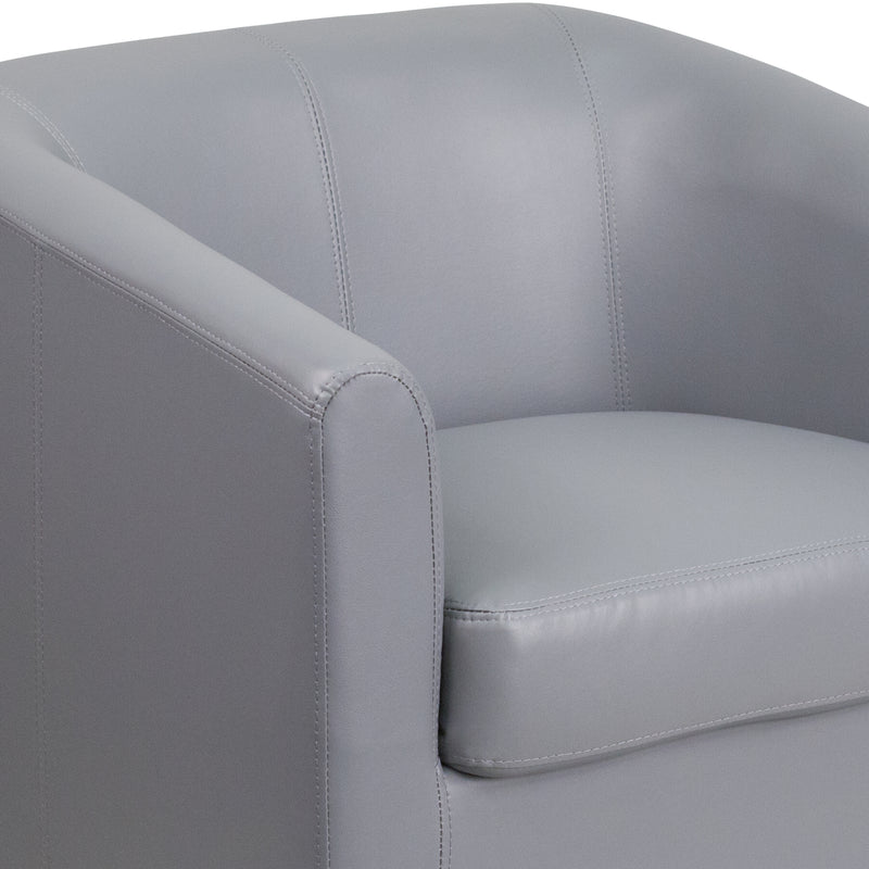 Gray LeatherSoft Lounge Chair