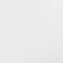 SINGLEWAVE Trestron Series White LeatherSoft Side Reception Chair with Adjustable Height Seat