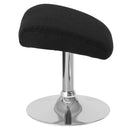 Egg Series Black Fabric Ottoman