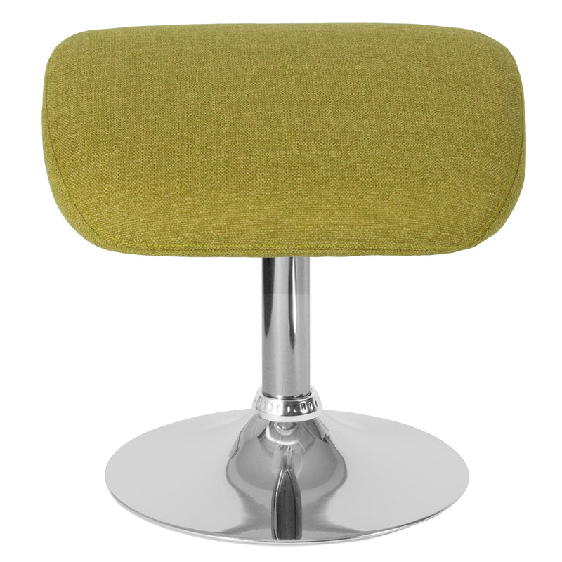 Egg Series Green Fabric Ottoman