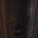 Black-Antique Gold Metal Chair with Wood Seat and Arms