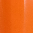 Commercial Grade 24" High Backless Orange Metal Indoor-Outdoor Counter Height Stool with Square Seat