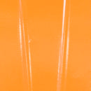 Commercial Grade 24" High Orange Metal Indoor-Outdoor Counter Height Stool with Removable Back