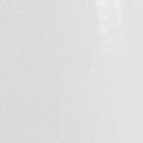 24" High White Metal Counter Height Stool with Back and Wood Seat