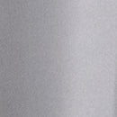 30" High Backless Silver Metal Barstool with Square Wood Seat