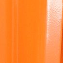 Commercial Grade 30" High Orange Metal Indoor-Outdoor Barstool with Removable Back