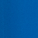 Commercial Grade 30" High Blue Metal Indoor-Outdoor Barstool with Vertical Slat Back