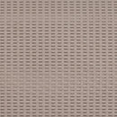 Light Gray Faux Rattan Sofa with All-Weather Light Gray Cushions