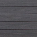 Dark Gray Faux Rattan Coffee Table