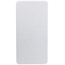 4-Foot Granite White Plastic Folding Table