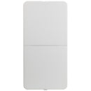 4-Foot Height Adjustable Bi-Fold Granite White Plastic Folding Table