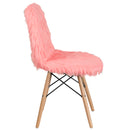 Shaggy Dog Hermosa Pink Accent Chair