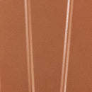 24" High Copper Metal Counter Height Stool with Back and Wood Seat