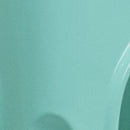 Commercial Grade 30" High Mint Green Metal Indoor-Outdoor Barstool with Back