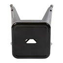 18" Table Height Stool, Stackable Backless Metal Indoor Dining Stool, Commercial Grade Restaurant Stool in Black - Set of 4