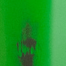 Commercial Grade 24" High Backless Distressed Green Metal Indoor-Outdoor Counter Height Stool