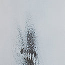 Commercial Grade 24" High Backless Distressed White Metal Indoor-Outdoor Counter Height Stool